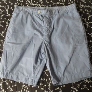 officine generale mens shorts sz 52 blue (34.5-35x9)